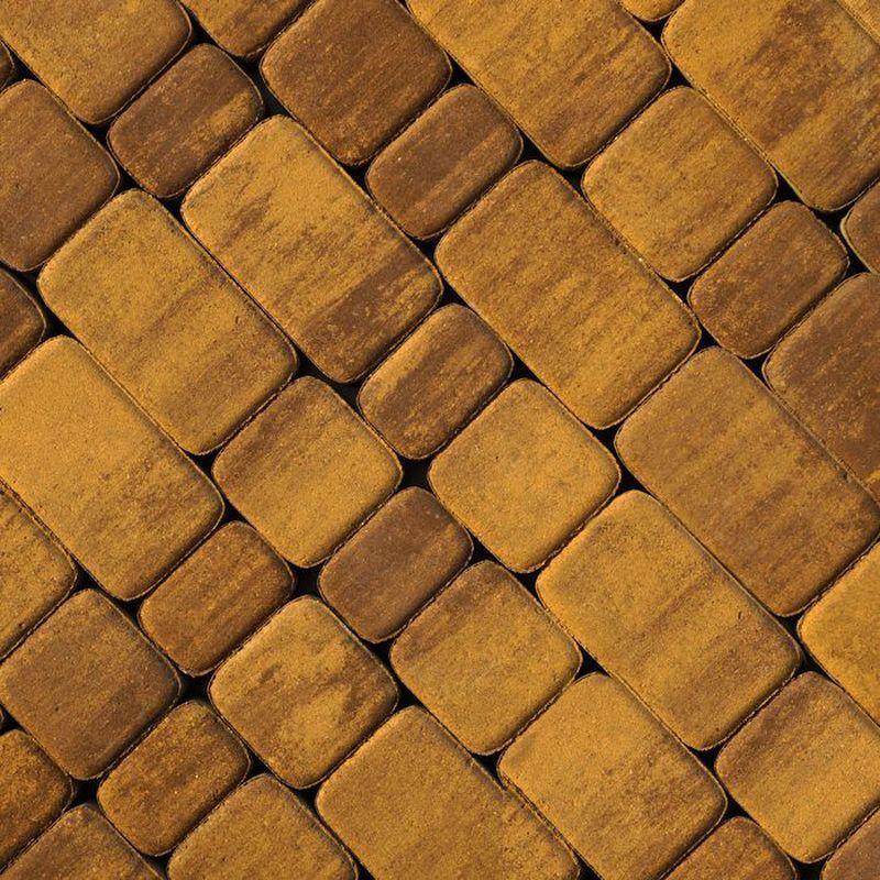 Плитка тротуарная БелАрБет, Ривьера, Янтарь 60 мм